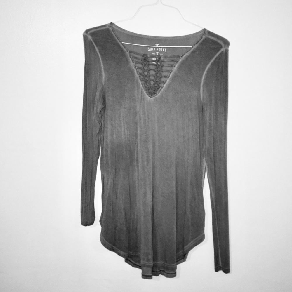 American Eagle soft and sexy long sleeved T-shirt